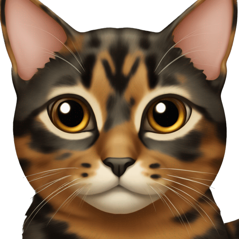 tortoiseshell cat emoji