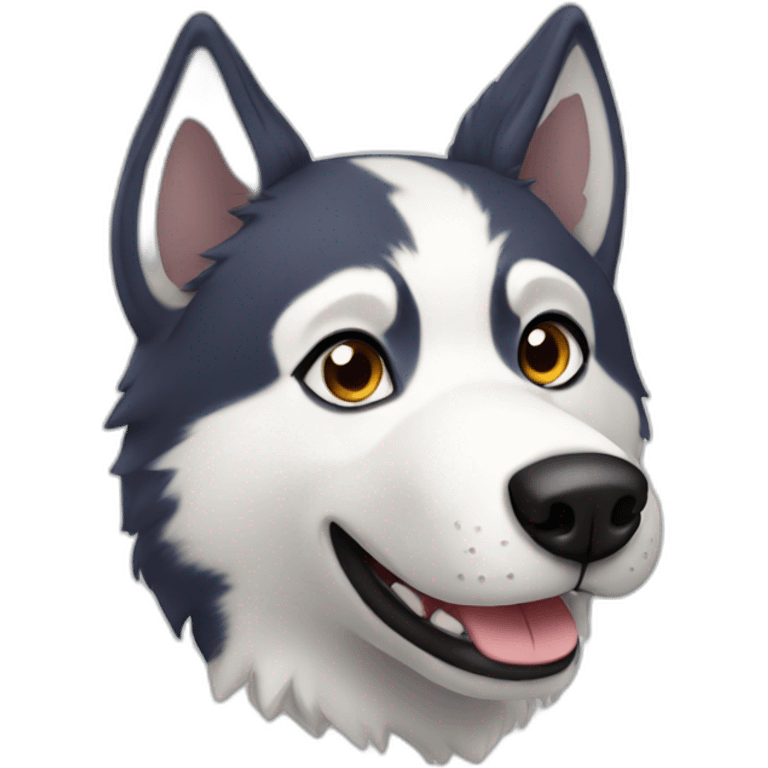 husky emoji