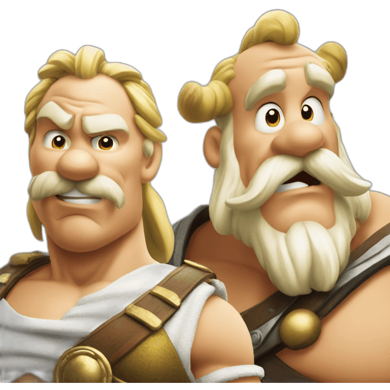 Asterix and Obelix emoji