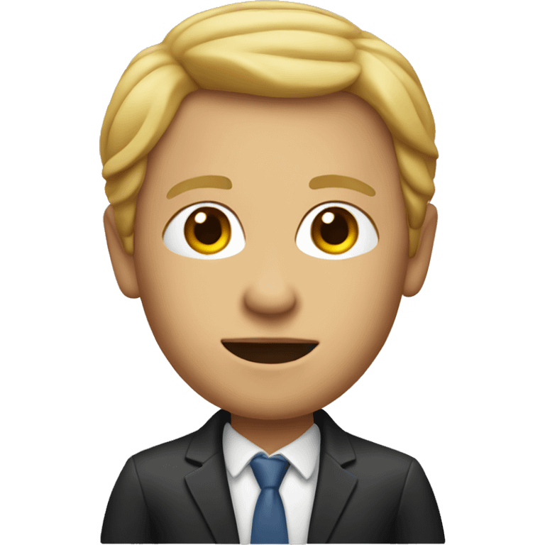 memoji of a person with a legal, apple style emoji