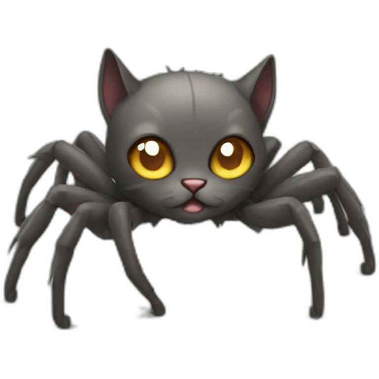 spider cat emoji