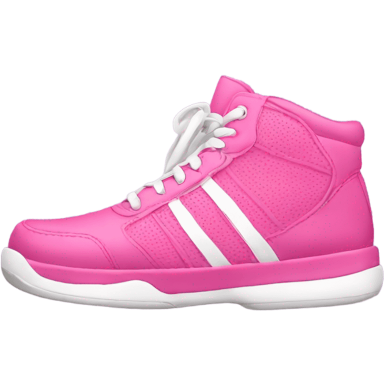 pink high top tennis shoe emoji