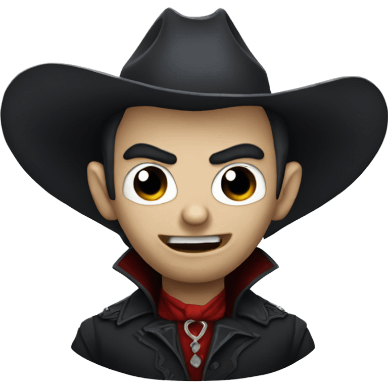 Vampire cowboy  emoji