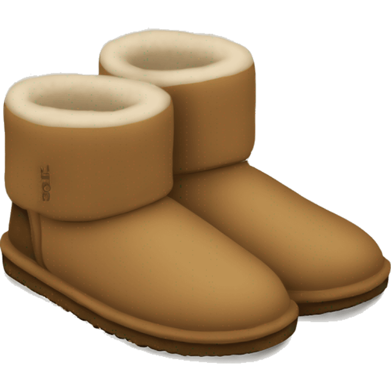 ugg slippers tasman emoji