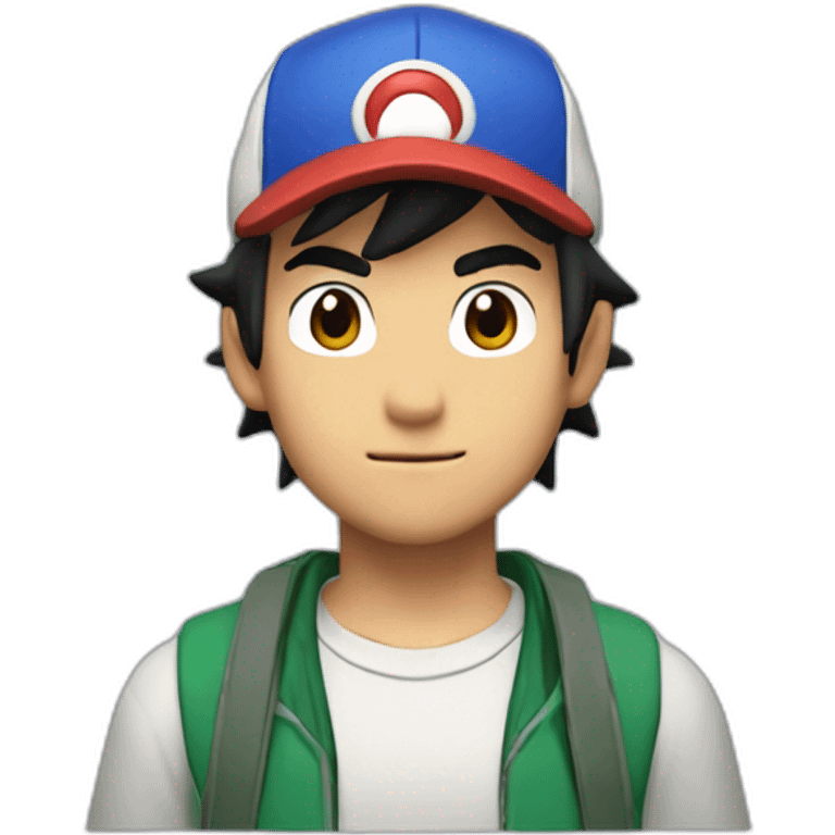 Ash ketchum emoji