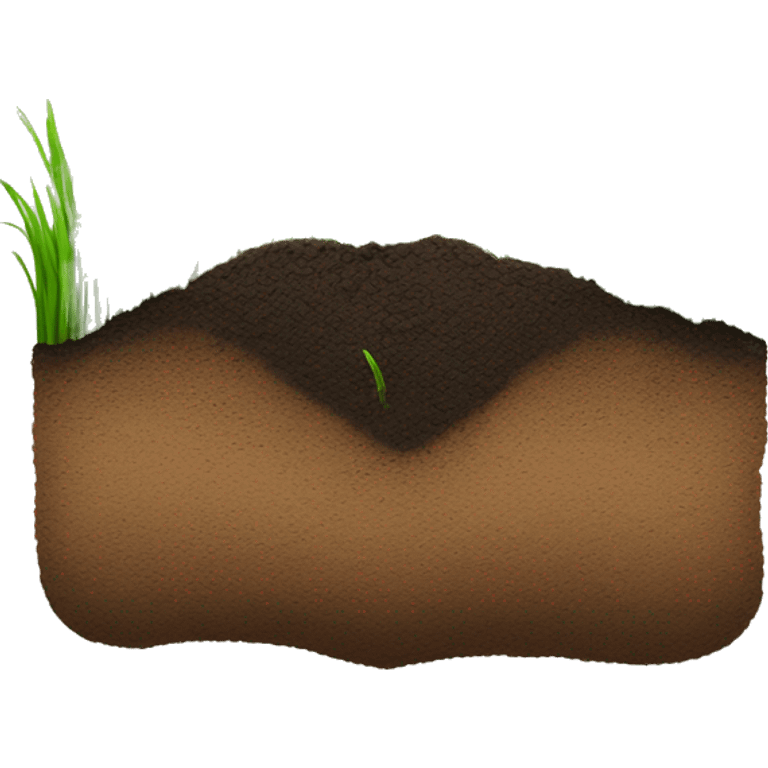 grass growing up from the soil emoji