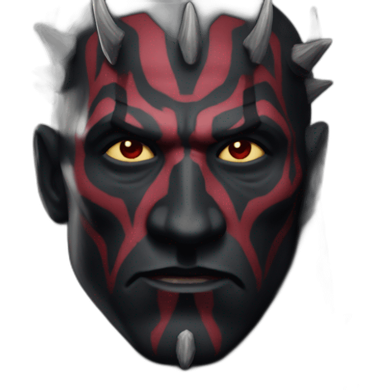 Dark maul emoji