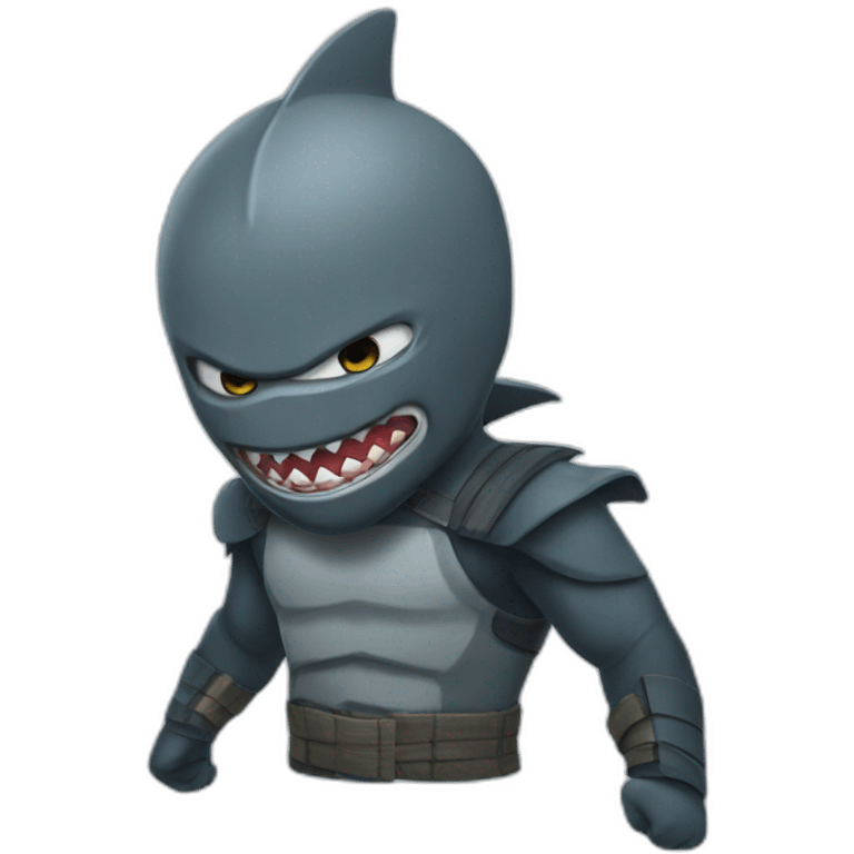 Shark ninja emoji