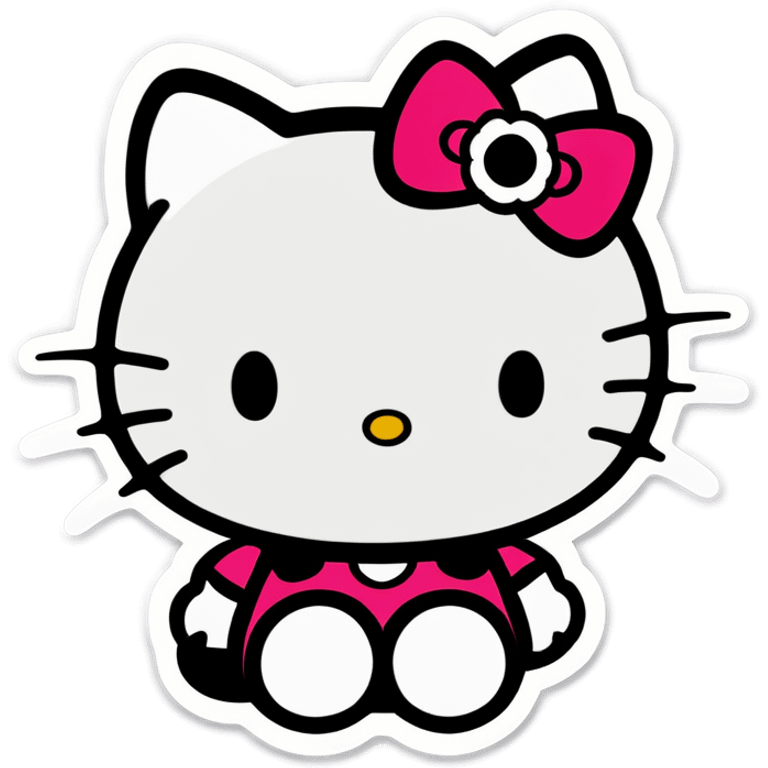 Hello kitty emoji