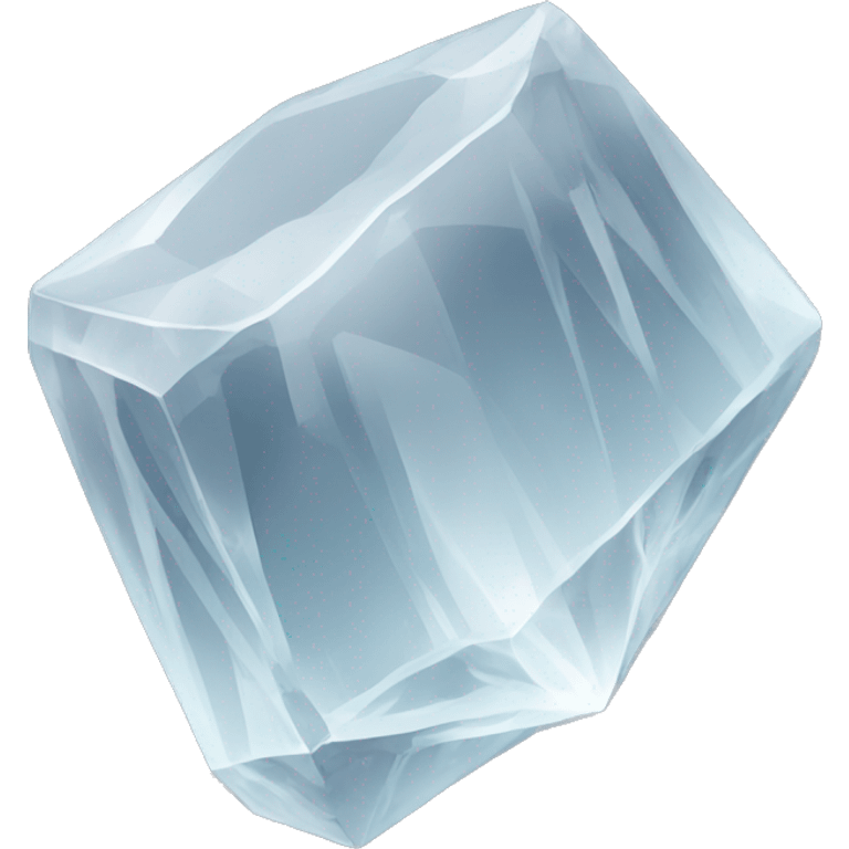 a clear quartz emoji