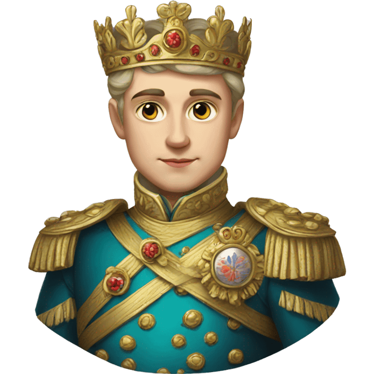 Russian emperor young  emoji