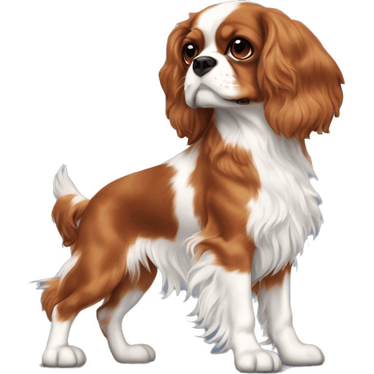 Cavalier King Charles Spaniel Rubi  emoji