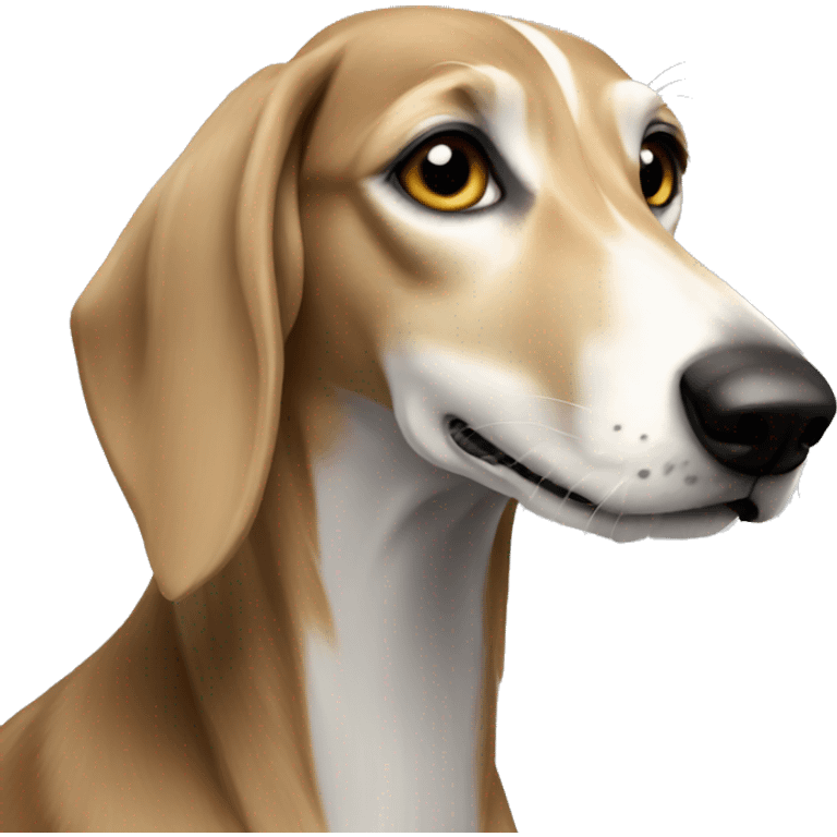 A saluki (dog breed) emoji