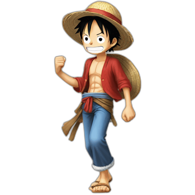 Luffy emoji