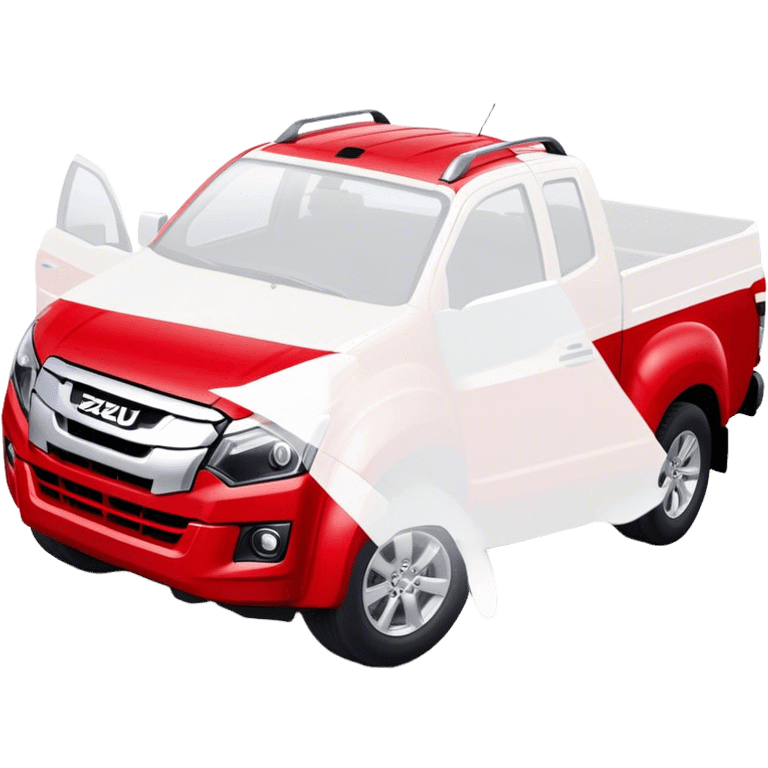 Isuzu D-MAX - Isuzu (Model Year: 2024) (Iconic colour: Red) emoji