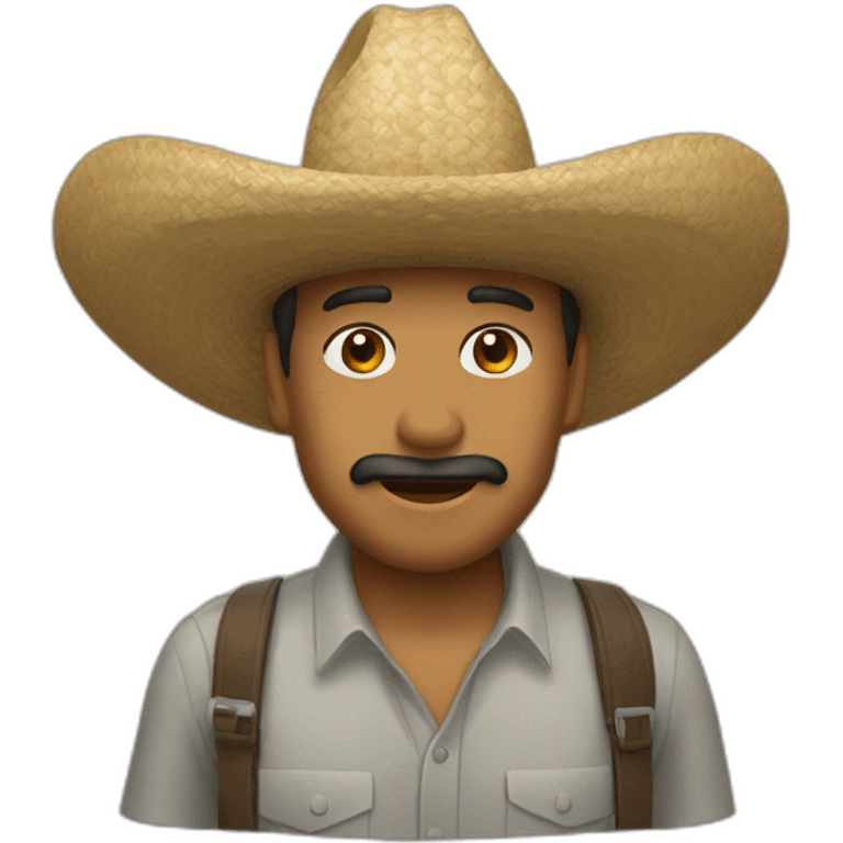 Mexique chapeau emoji