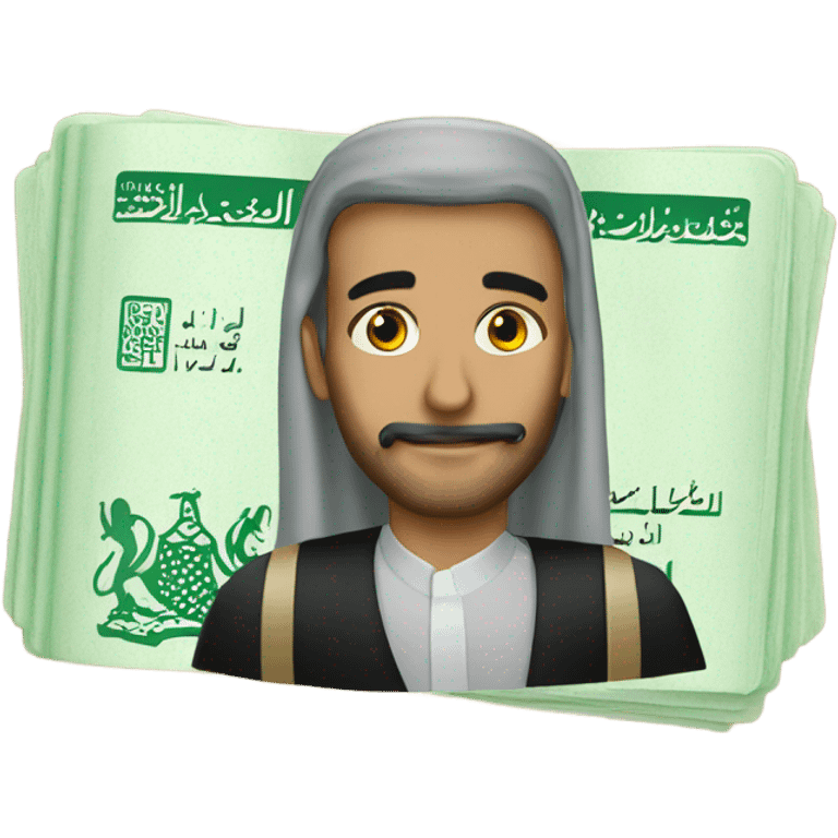 Saudi passport emoji