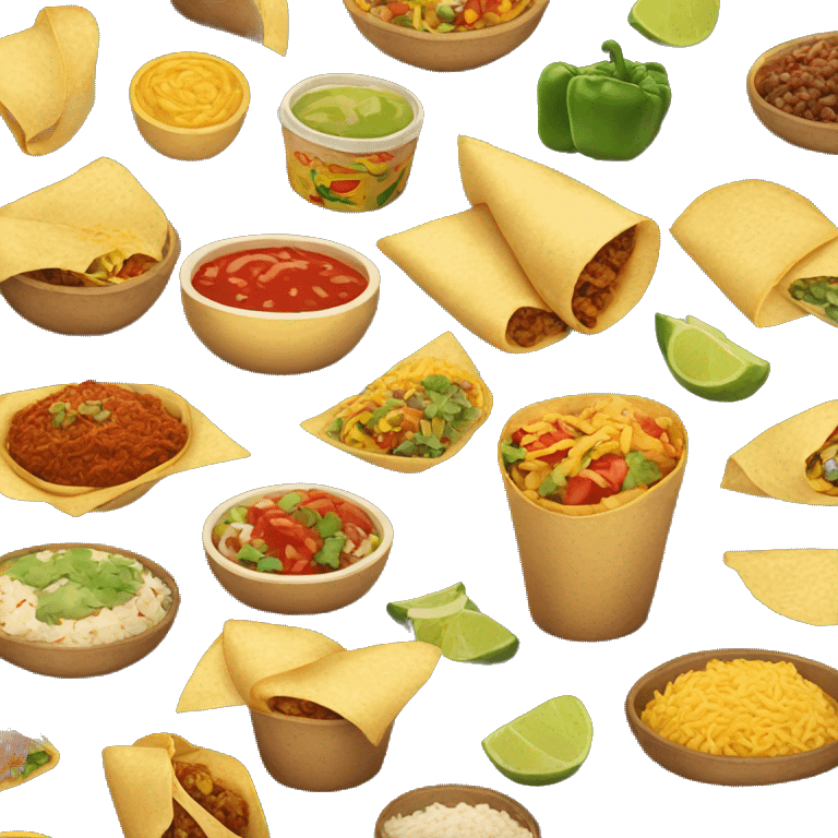 Mexican food emoji