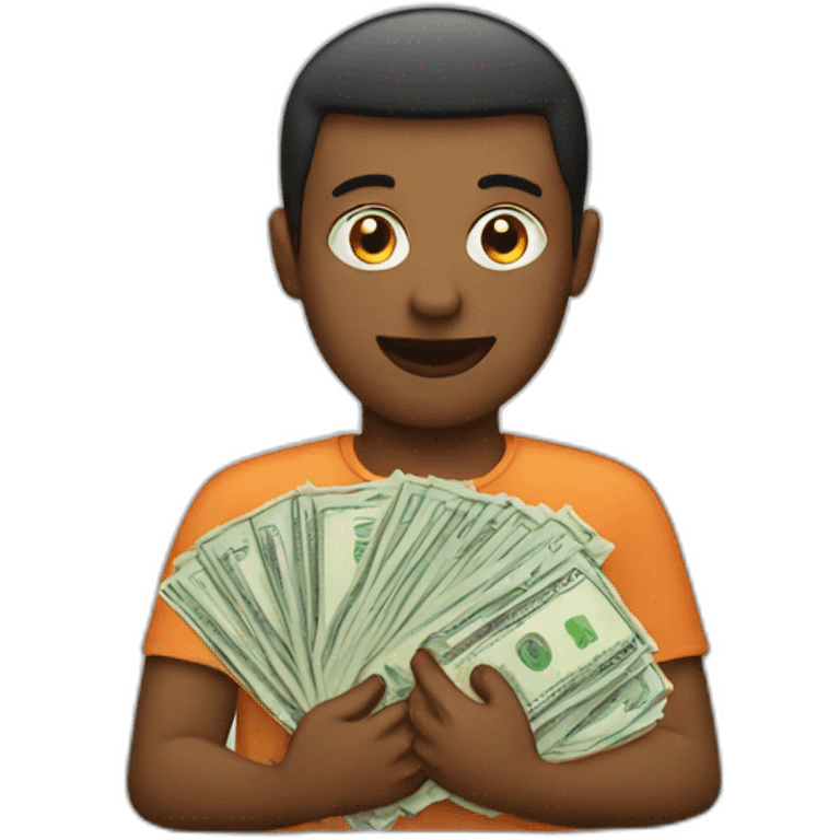 Saving money emoji emoji