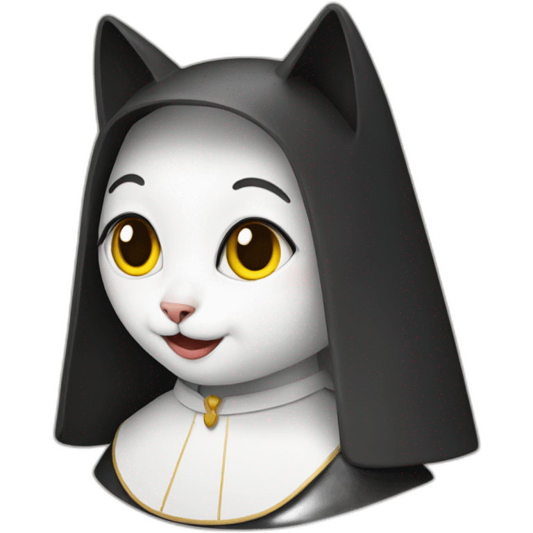 Cat nun emoji