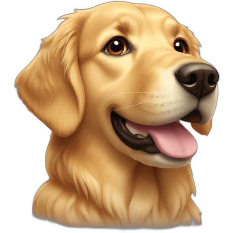 Golden retriever  emoji