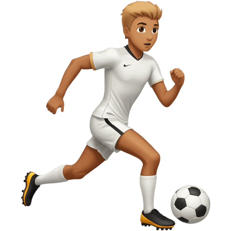 soccer player sprinting emoji