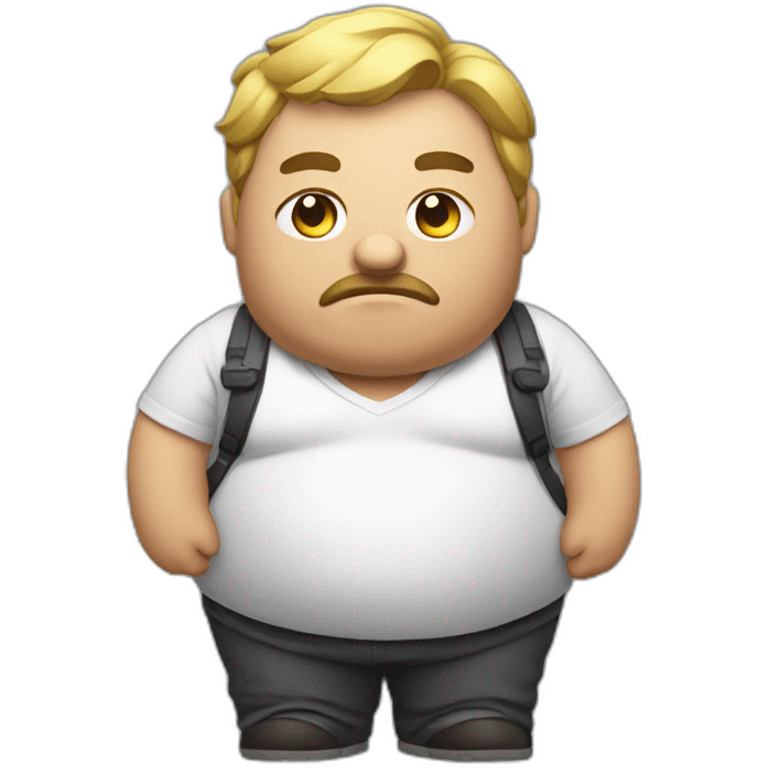 Fat gamer emoji