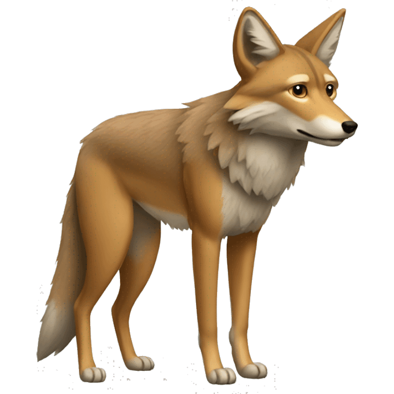 Coyote Full Body emoji