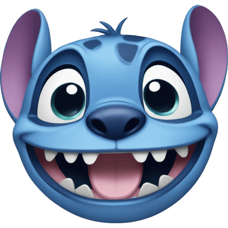 Smiling Stitch emoji