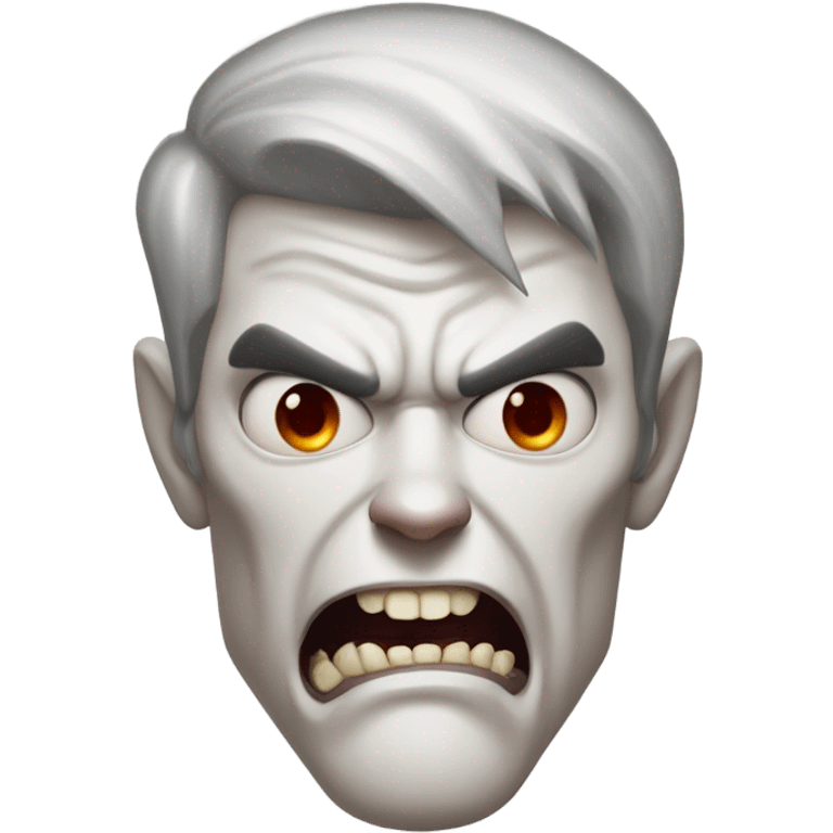 Spider-Man as ghost vampire angry emoji