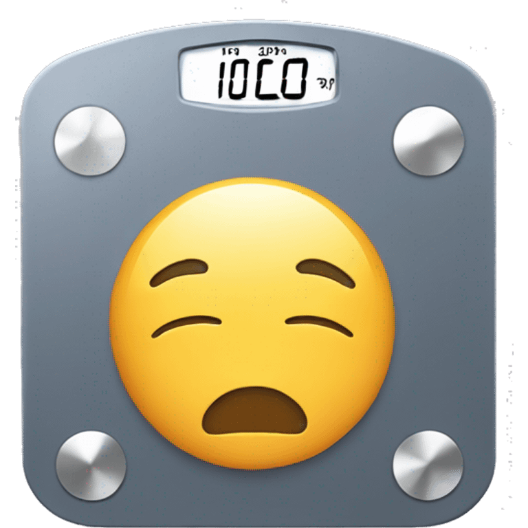 body weight scale emoji