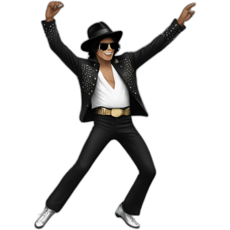 michael jackson dancing emoji