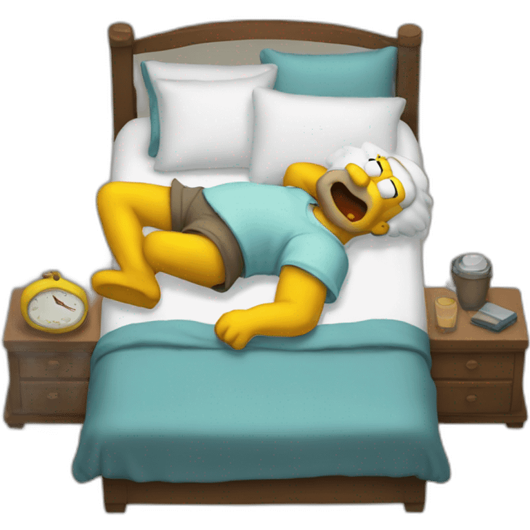 Homer sleep emoji