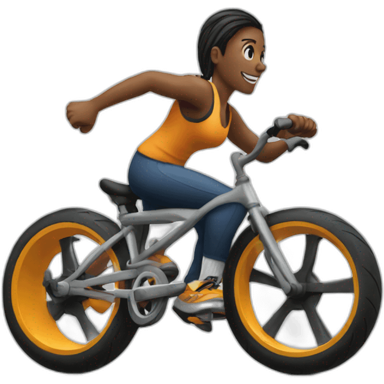 wheelie nike emoji