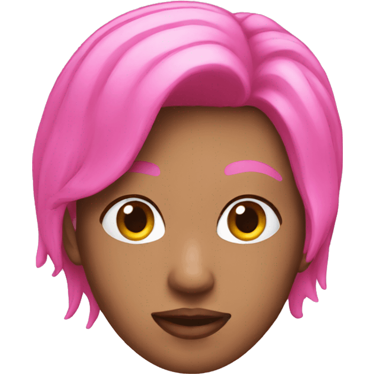 Pink emoji