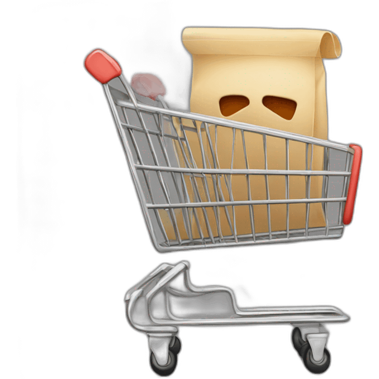 Shopping Cart with List emoji