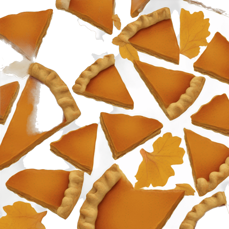 Pumpkin pie Thanksgiving  emoji