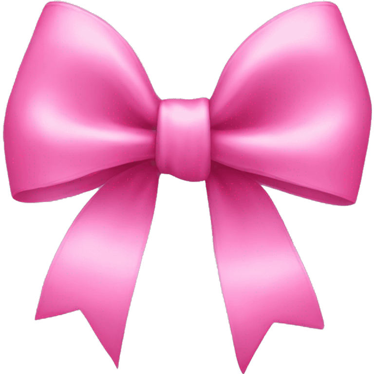 Pink bow emoji