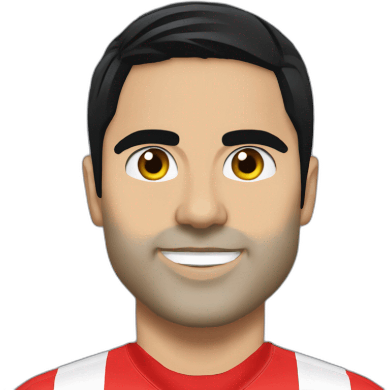 Mikel arteta, Arsenal manager  emoji