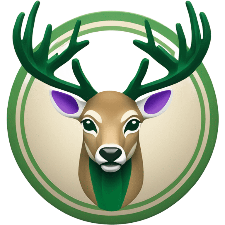 Milwaukee Bucks logo emoji