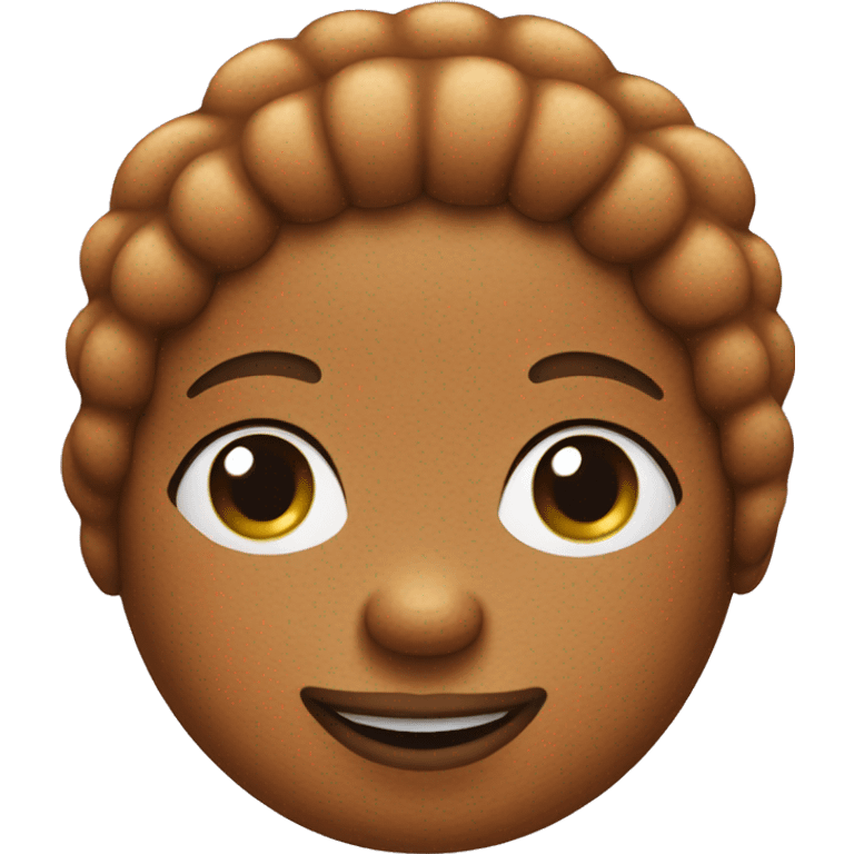 Gingerbread girl emoji