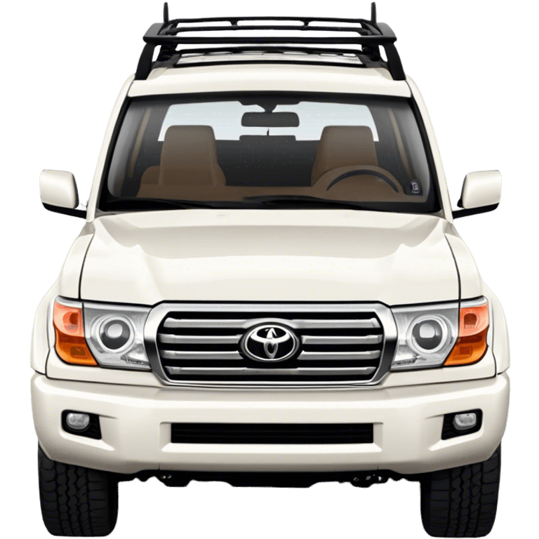 Toyota Land Cruiser - Toyota (Model Year: 2021) (Iconic colour: White) emoji