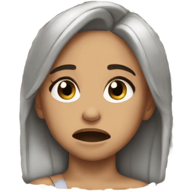 Ariana grande crying emoji