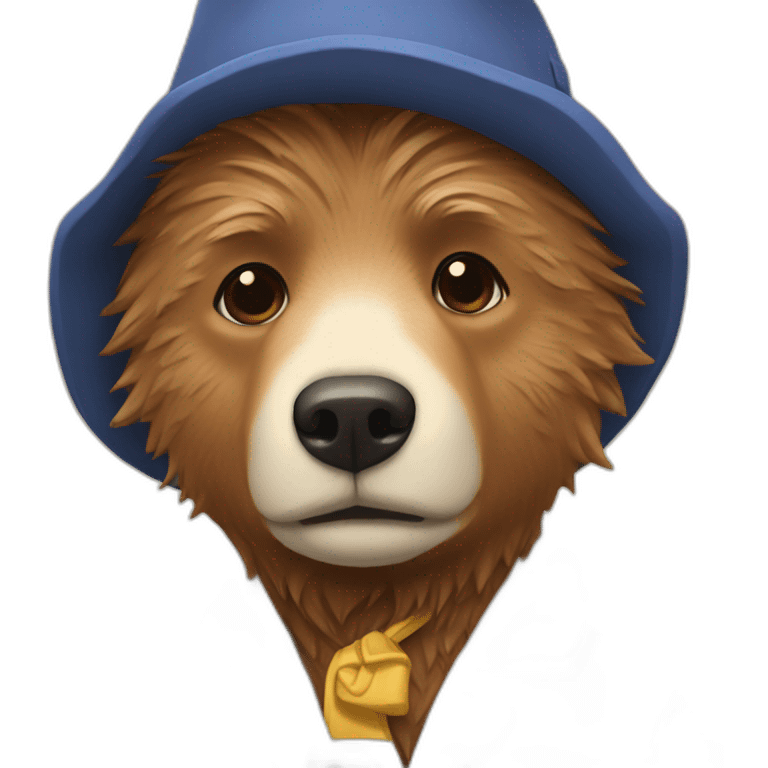 paddington-bear-sick emoji