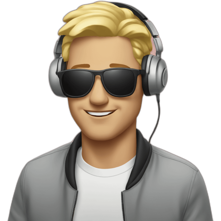 White John summit djing emoji