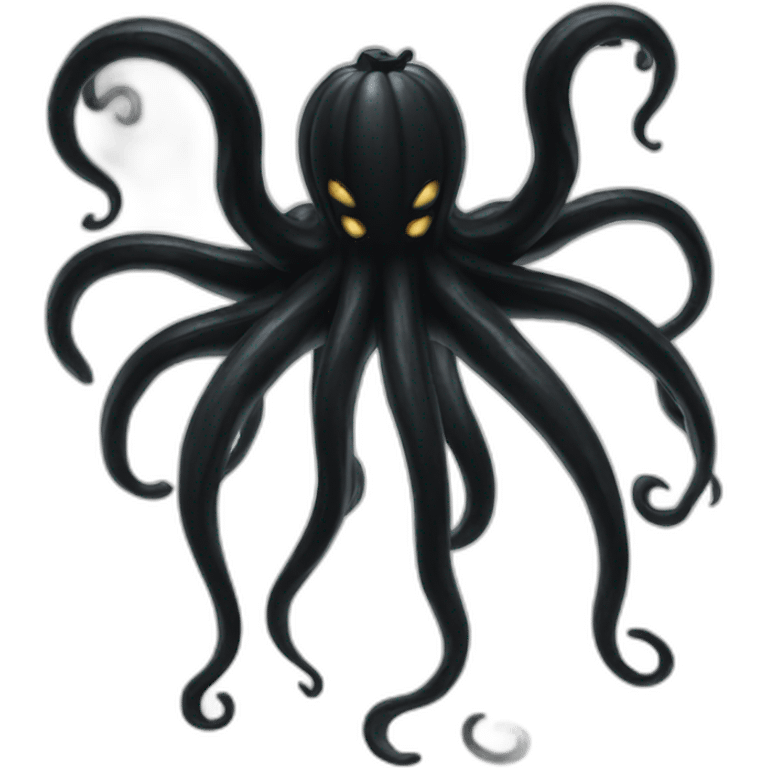 black pumpkin venom tentacles emoji