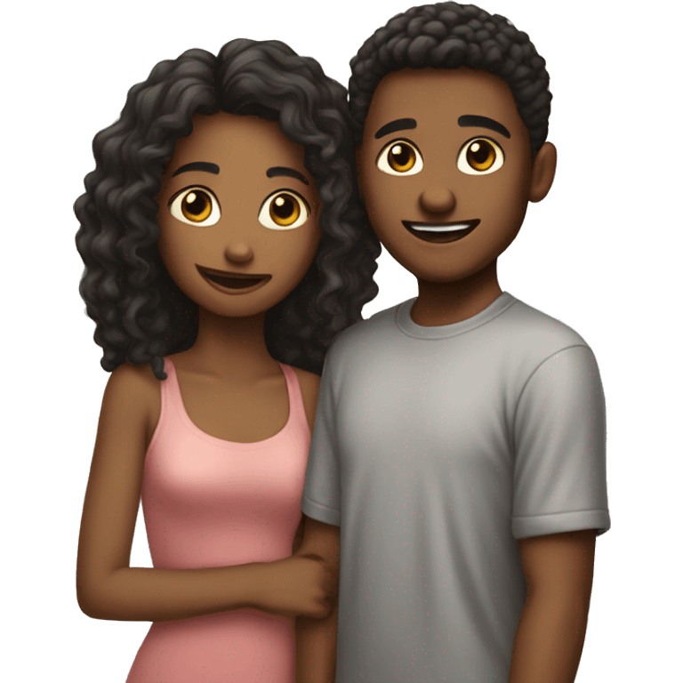 Boy and girl best freind duo emoji