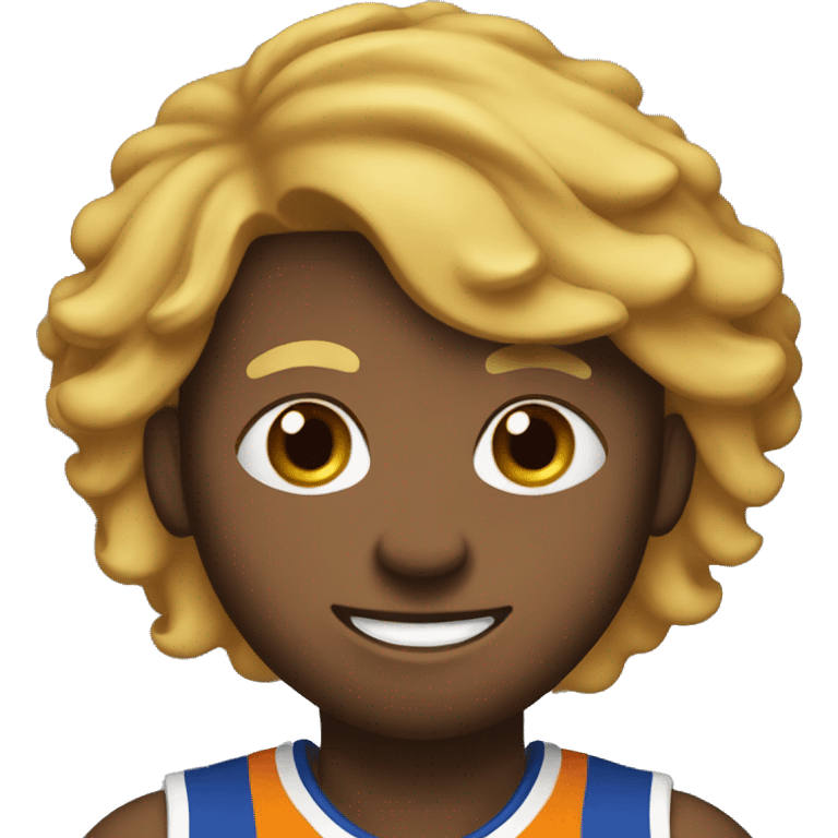 Basketball player with number 6 emoji