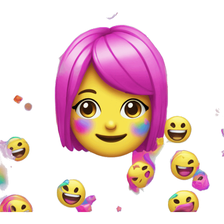 lisa frank smiley emoji