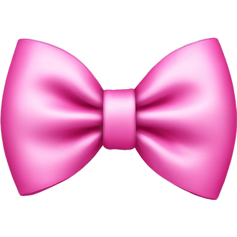 Pink bow emoji